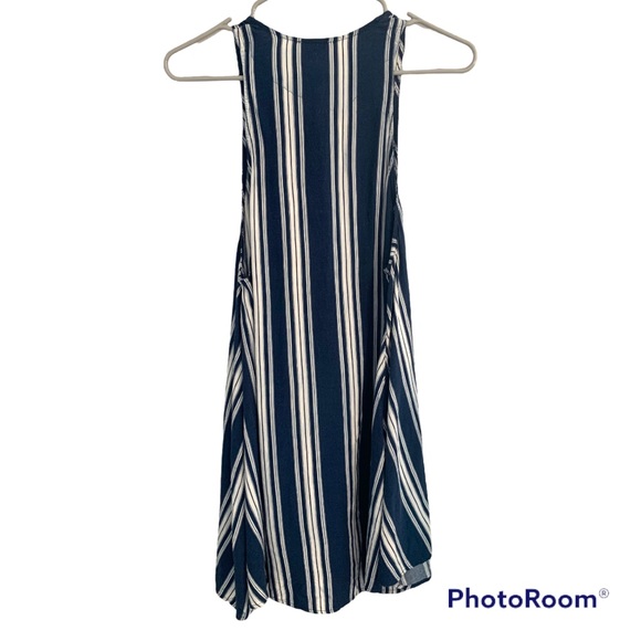 Show Me Your MuMu Rancho Mirage Lace up Striped Dress - Picture 6 of 13